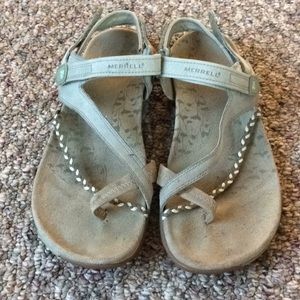 MERRELL Sandals women’s size 9 gray